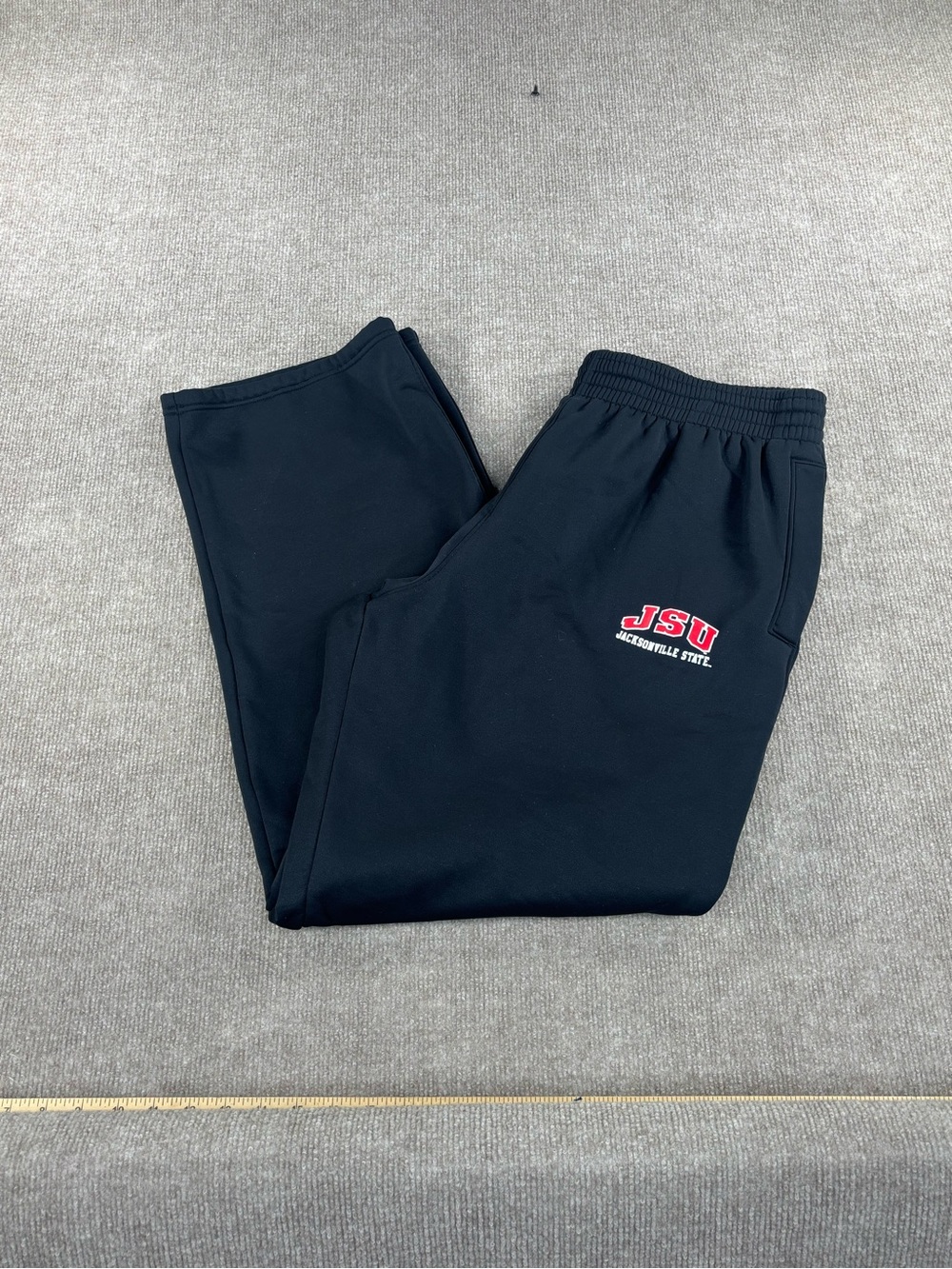 Under Armour Jacksonville State University JSU Sweatpants Sz XL Black Baggy
